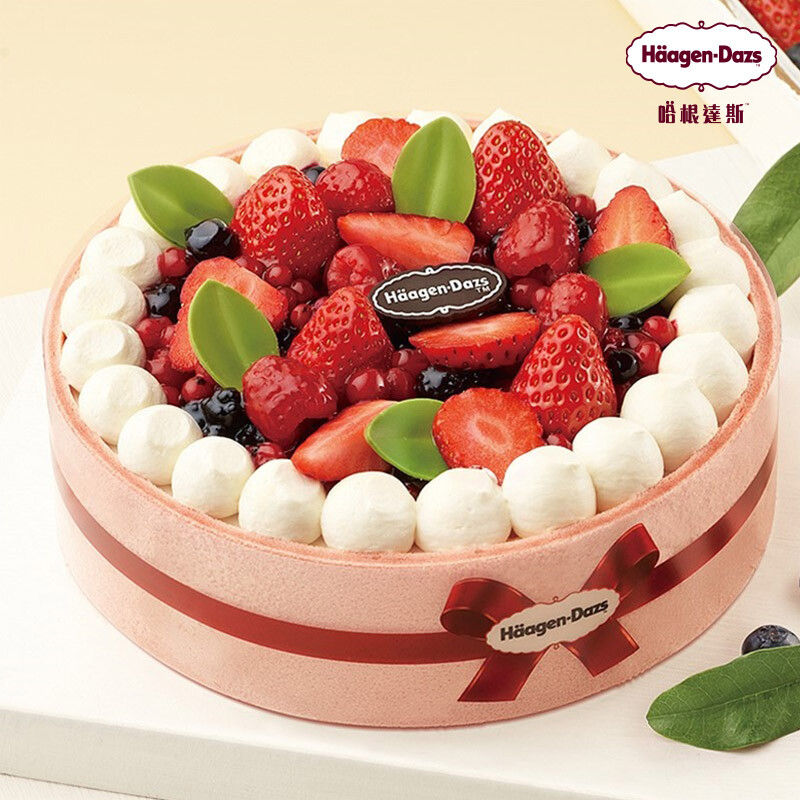 哈根达斯 夏洛特蛋糕冰淇淋650g 电子兑换券245.6元包邮(门店328元)