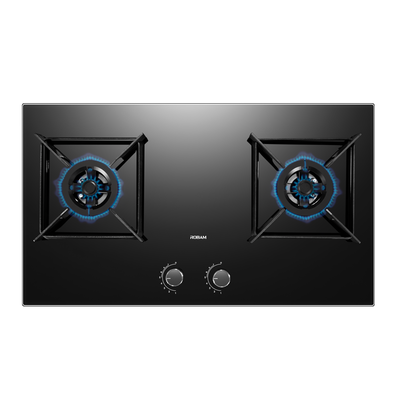 老板燃气灶天然气家用自适应灶嵌入式双灶4.