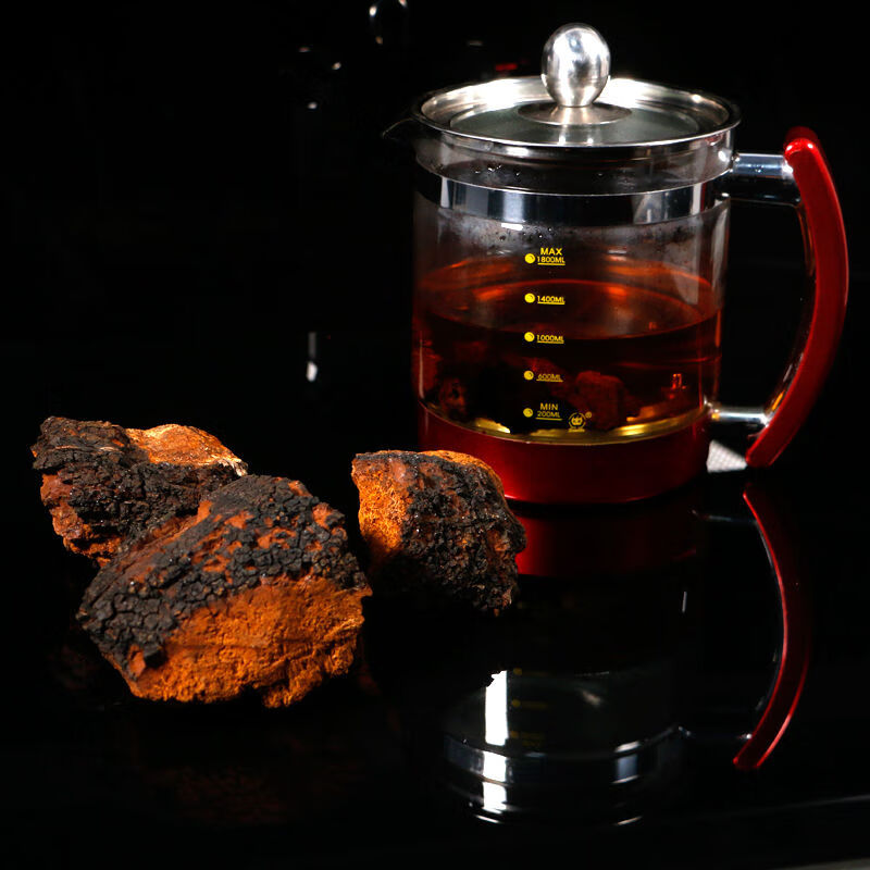 桦树茸黑金颗粒桦褐孔菌白桦茸黑油块长白山桦树茸俄罗斯桦树茸颗粒