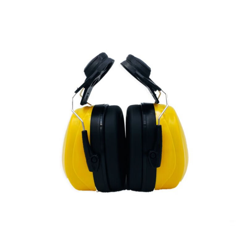 耐呗斯（NABES）NBS32E08 听力防护耳罩 挂安全帽式耳罩  （黄色） 1副
