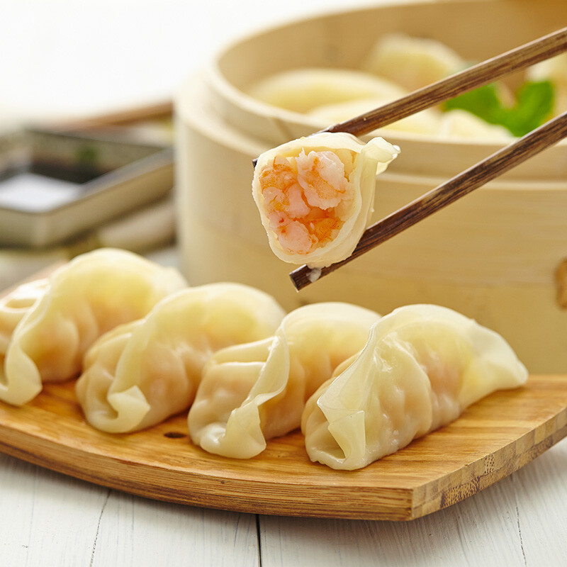 正大食品 水饺煎饺蒸饺 虾皇饺子 速冻460g 早餐 *4件