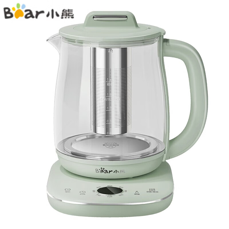 小熊（Bear） YSH-B18P1养生壶煮茶壶电水壶花茶壶1.8L烧水壶 1个