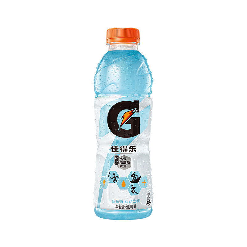 佳得樂 gatorade 藍莓味 功能運動飲料整箱 600ml*15瓶 跑步健身 百事