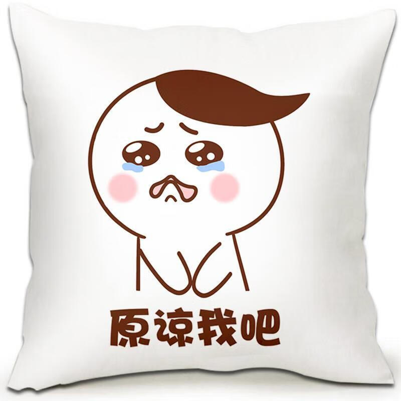 给个性创意向女朋友女生的赔礼求原谅神器 45x45cm道歉-3-q85【图片