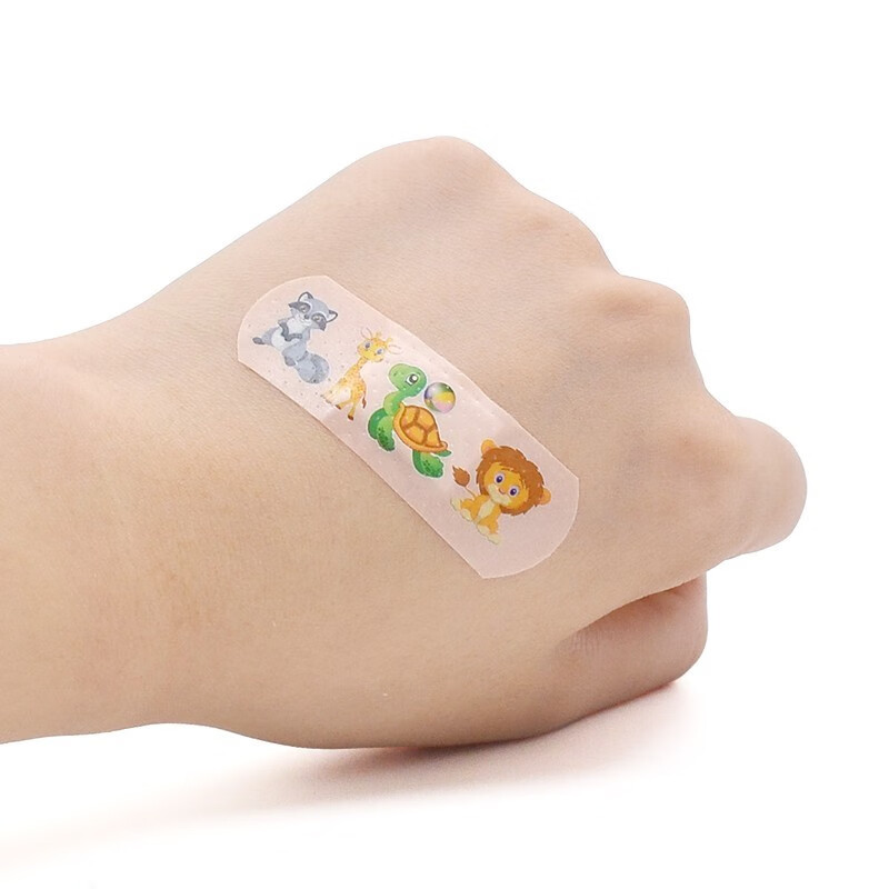 爱达宝idealplast创可贴可爱卡通狮子长颈鹿创口pe