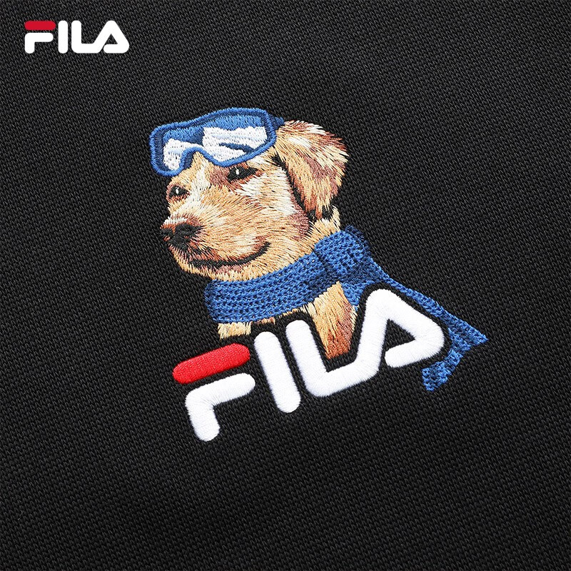 fila斐乐官方男子连帽卫衣2021年秋季新款长袖内搭运动上衣宽松男装