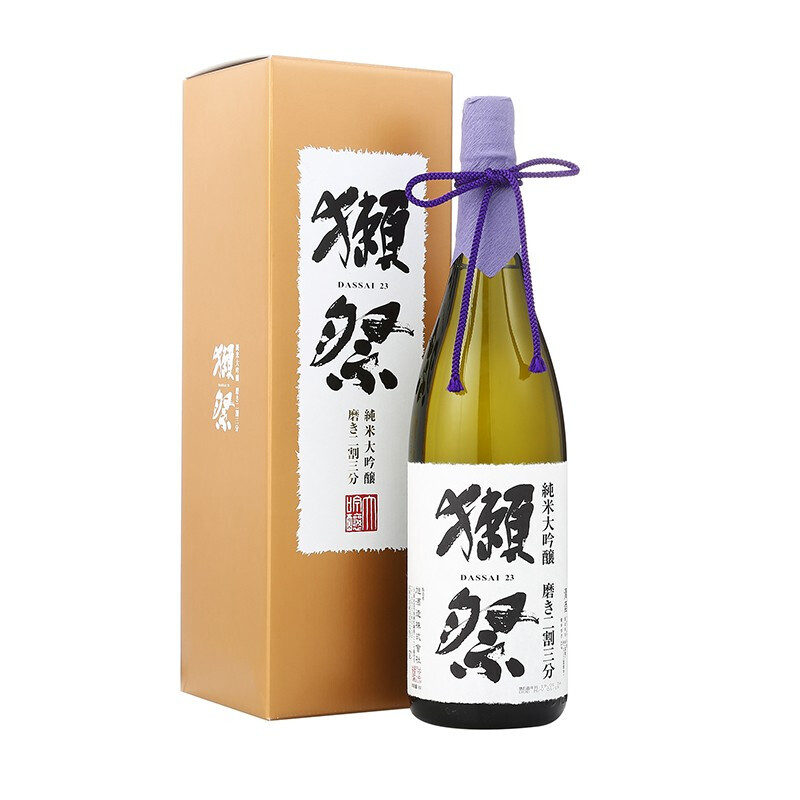 日本原瓶进口獭祭纯米大吟酿清酒礼盒装獭祭23二割三分1800ml