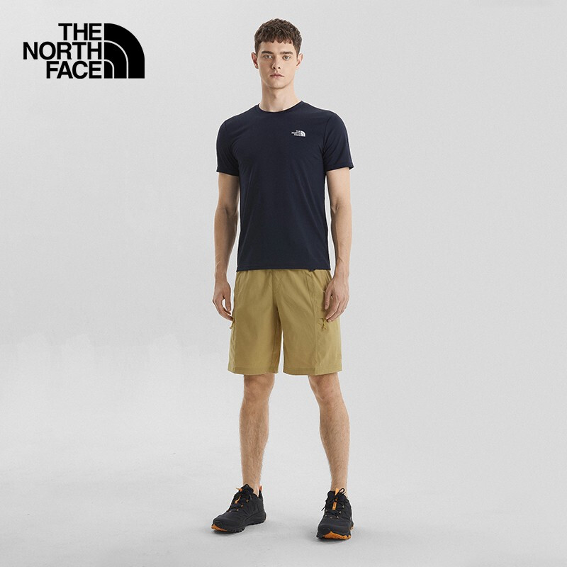 plus会员thenorthface北面2022年新款男士户外速干短袖t恤nf0a4ncr