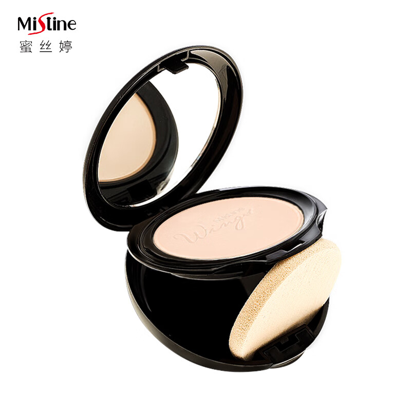 mistine(蜜丝婷)轻薄羽翼粉饼s1 10g 象牙白泰国进口 凑单品