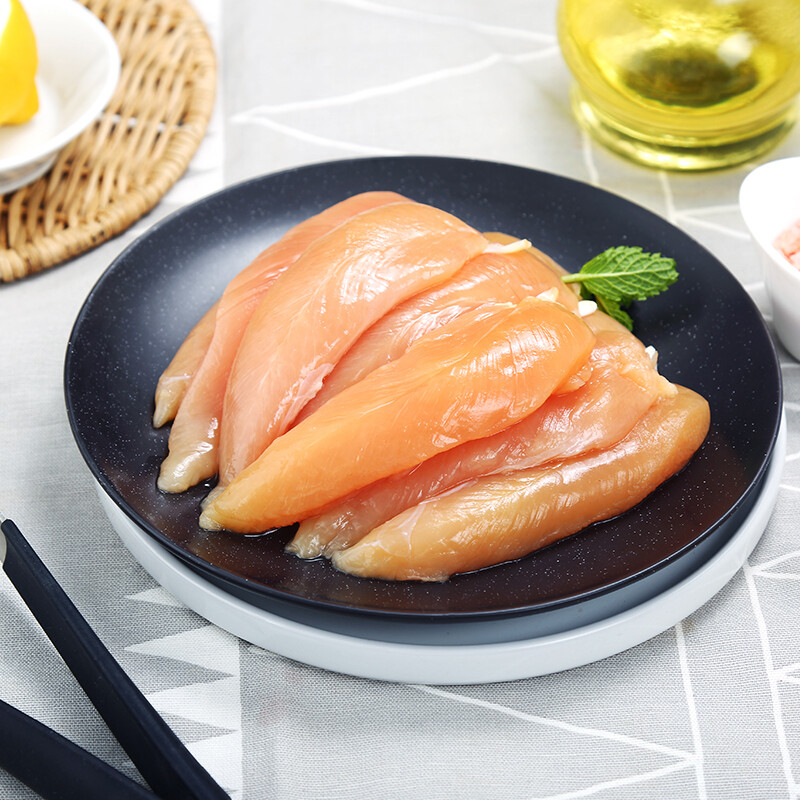 上鲜 鸡小胸 1kg 出口日本级 健身鸡胸肉鸡里脊健身鸡肉 健身餐轻食