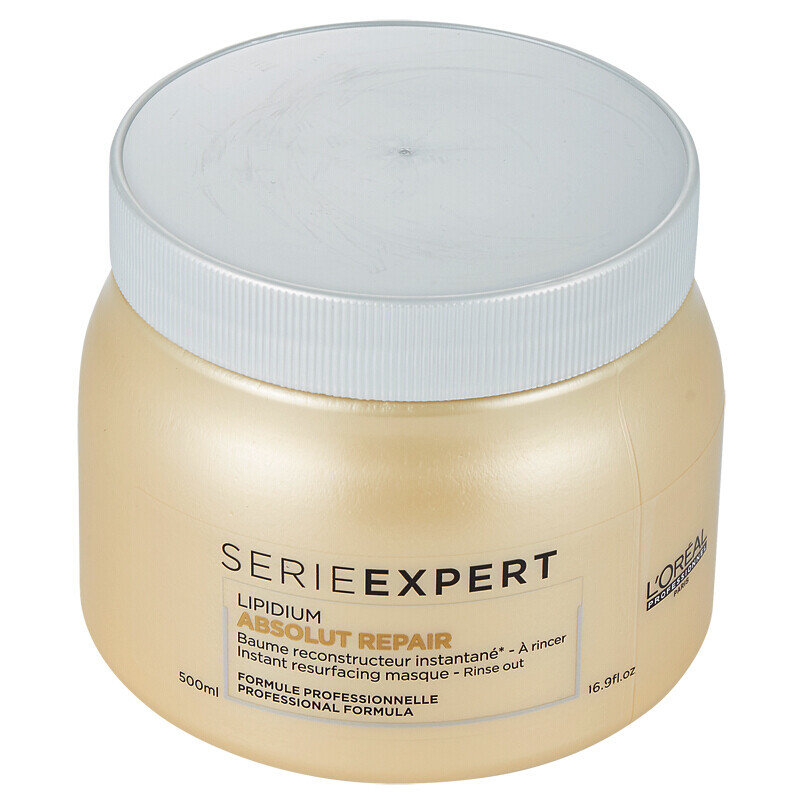 欧莱雅(loreal)致臻赋活发膜 500ml深层修护干枯毛躁烫染受损 凑单品