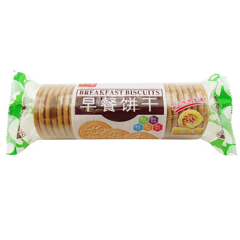 嘉士利零食饼干蛋糕早餐饼干原味167g袋3件