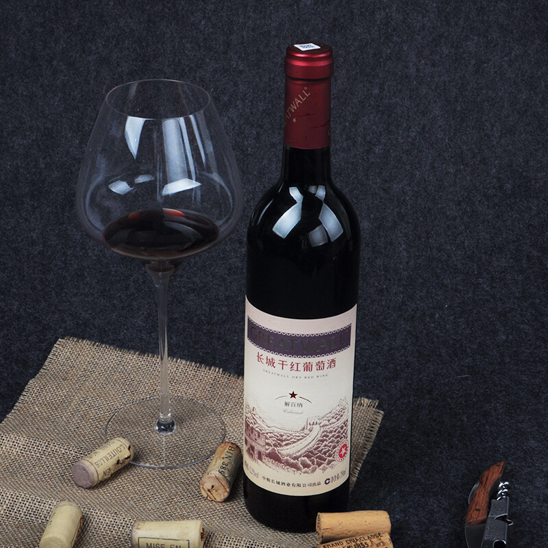 长城一星解百纳干红葡萄酒750ml6瓶整箱装中粮出品