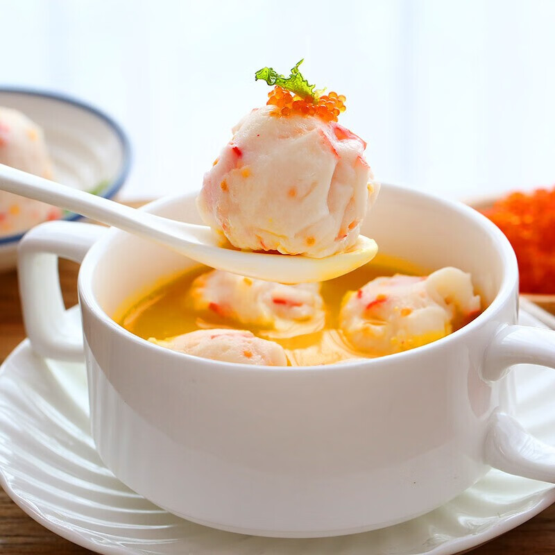 火锅鱼极120g虾球龙虾球生鲜食材国产丸料