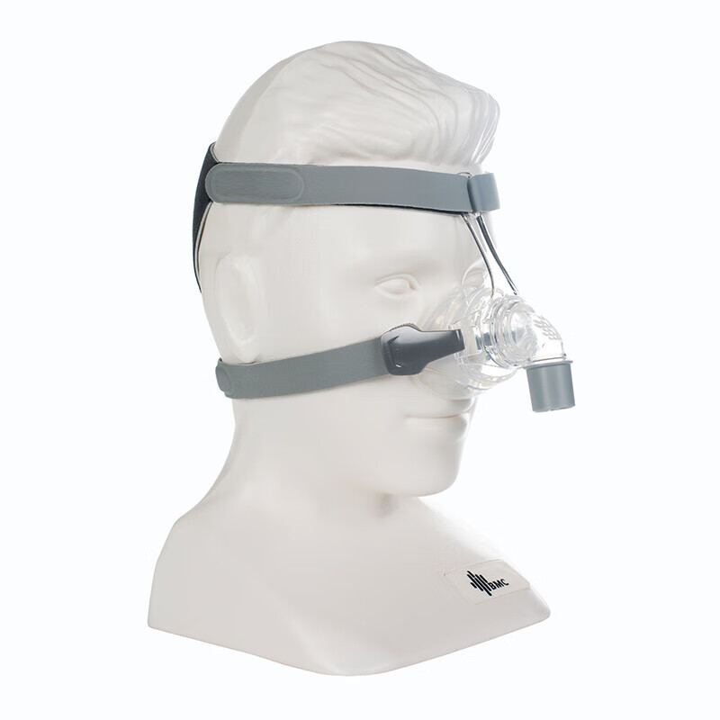 瑞迈特（BMC）呼吸机通用鼻罩N5/口鼻面罩F5A(/M/L)可选无创家用呼吸机配件多品牌呼吸机适用 N5鼻罩（中号/M号）