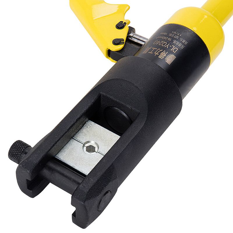 得力dl-yq240 省力不锈钢手动压线钳接线钳电缆线液压钳端子钳 16-240