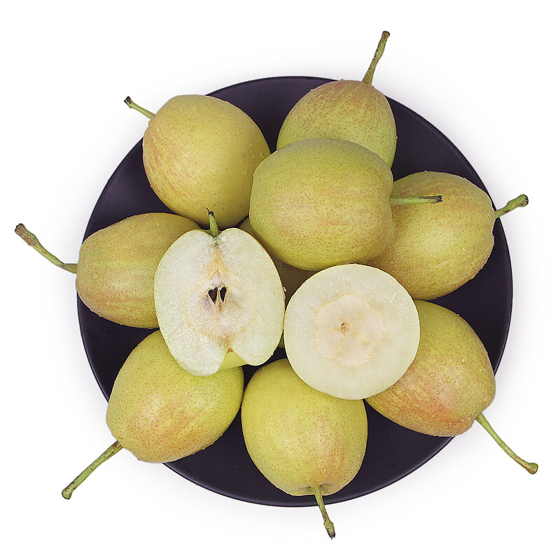 汇果洲 新疆库尔勒珍珠小香梨1.25kg 单果80-100g国产新鲜水果 *2个