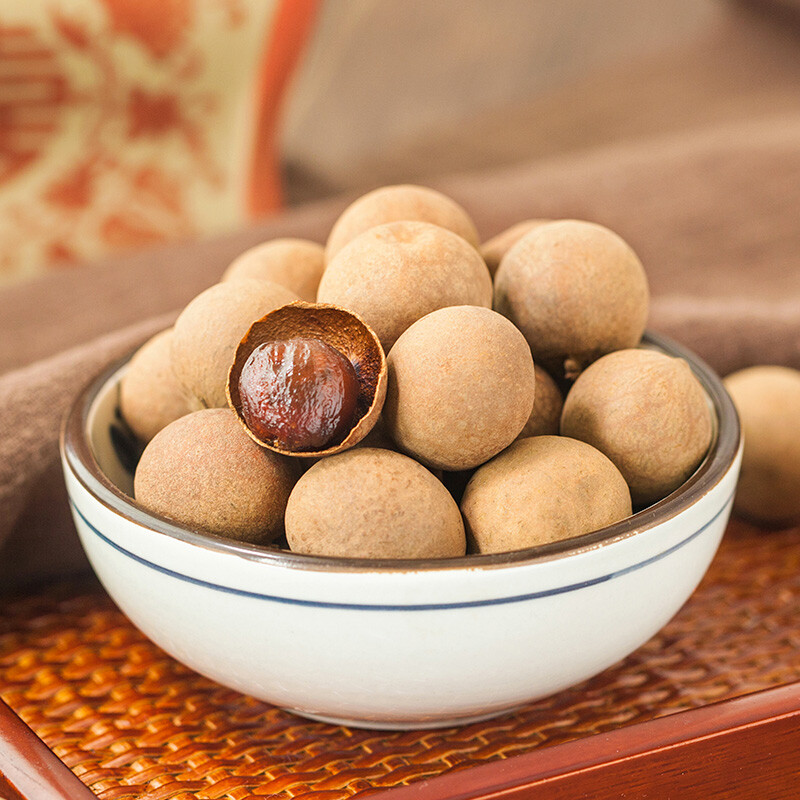 方家铺子 莆田特产桂圆干 桂圆红枣枸杞子茶原料450g 龙眼干