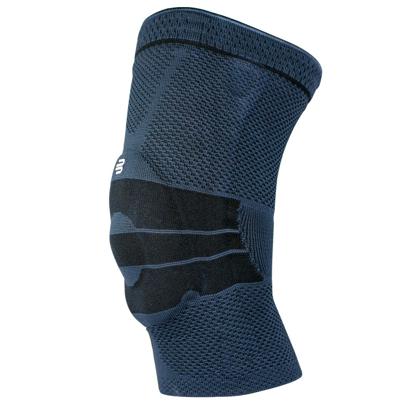 保而防(bauerfeind)护膝genutrain grey墨蓝款防滑4# 凑单品