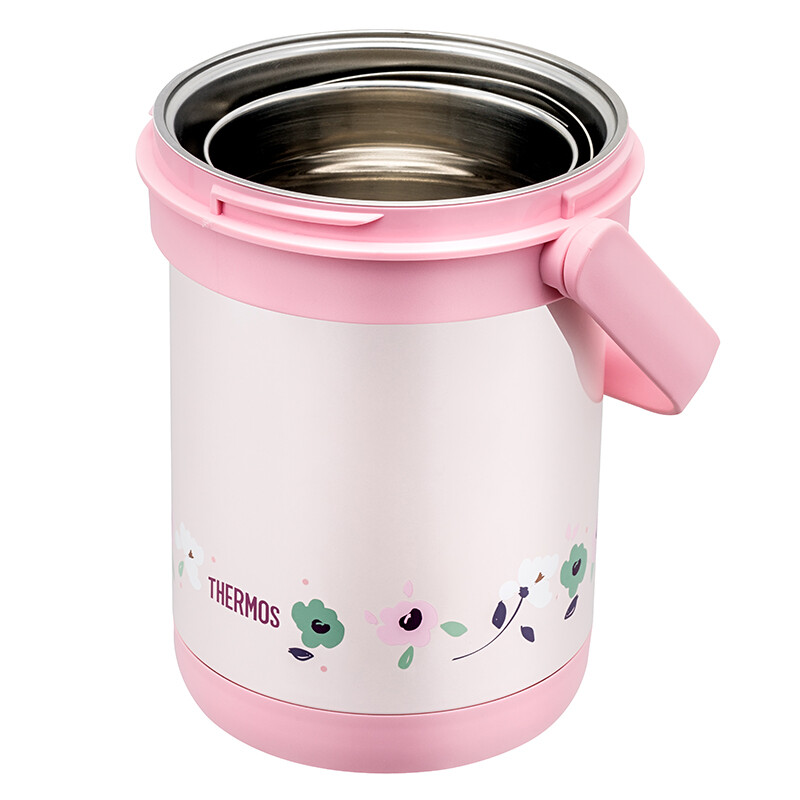 膳魔师(thermos) 高真空不锈钢焖烧壶便携焖烧罐多功能保温焖烧锅保温