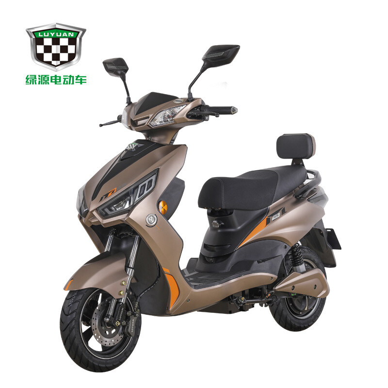 绿源(luyuan) 绿源电动车电摩托车自行车60v电瓶车成人男女助力车踏板