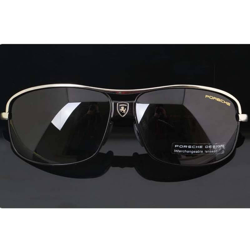 保时捷porsche奢侈品太阳镜男士开车旅途司机专用偏光太阳镜潮人墨镜
