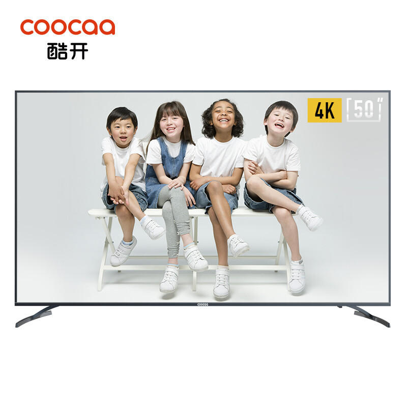 酷开(coocaa)50k5x 50英寸超高清4k防蓝光护眼教育电视机高配版32核