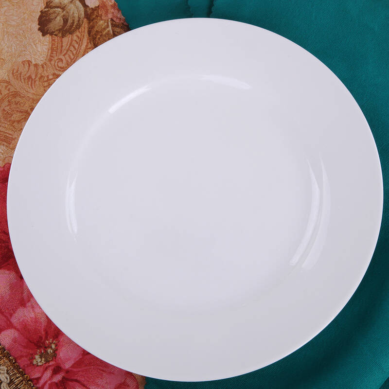 思钰 景德镇骨质瓷陶瓷 中式餐具纯白骨瓷餐具套装碟子盘子陶瓷碗菜盘