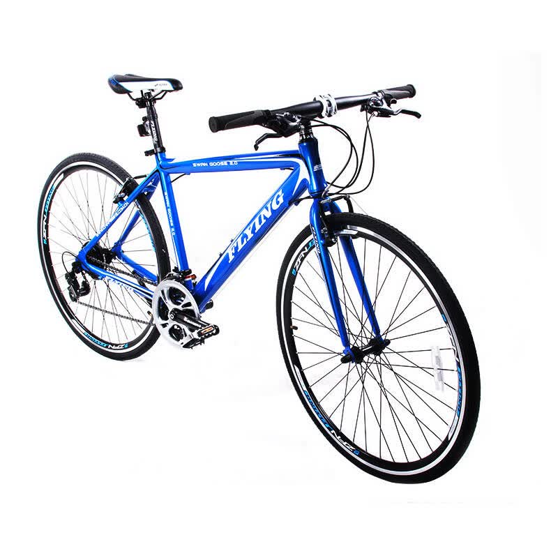 追风鸟自行车21变速铝合金架公路车shimano 山地车700c鸿雁2.