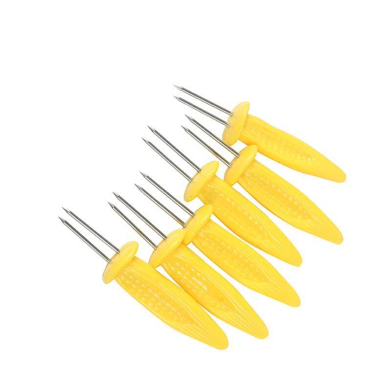 烧烤世家 烧烤配件玉米针 烤玉米不锈钢防烫穿串烧烤签烧烤针烧烤用品