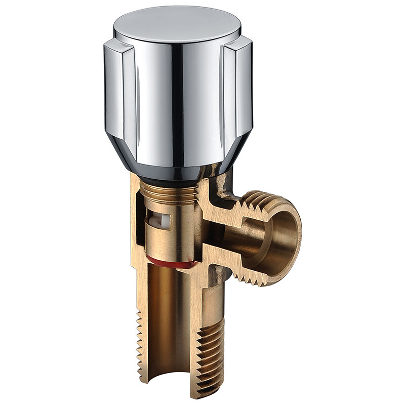 萊爾詩丹(larsd)ld107角閥五隻裝全銅加厚冷熱水三角閥 八字閥 止水閥