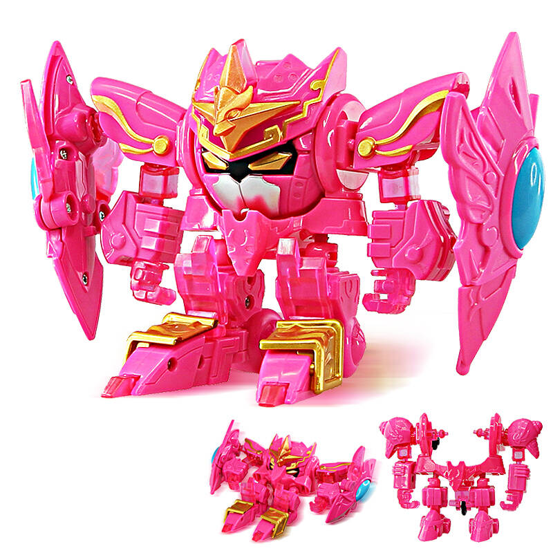 动漫儿童玩具 解锁变形系列 超强合体果宝战神系列 蜜桃战宝-升级版