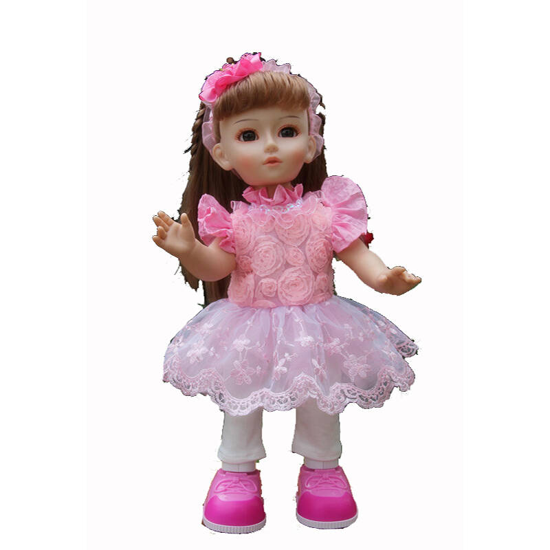 安娜公主智能语音对话娃娃 洋娃娃会动会走路跳舞唱歌讲故事 手机互动