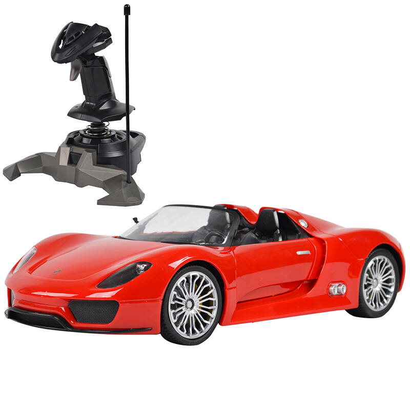 美致mz遥控车可开门1:14保时捷918重力感应充电漂移遥控汽车跑车儿童