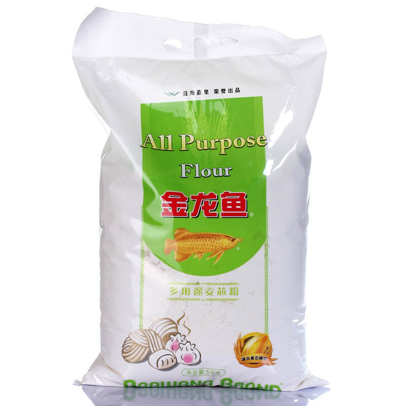 金龙鱼多用途麦芯粉5kg 年货礼品