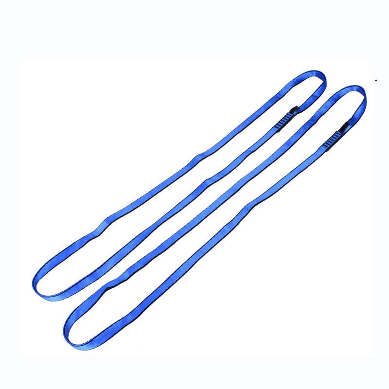 200cm红色尼龙扁带攀岩装备户外登山户外装备成型扁带环 蓝色