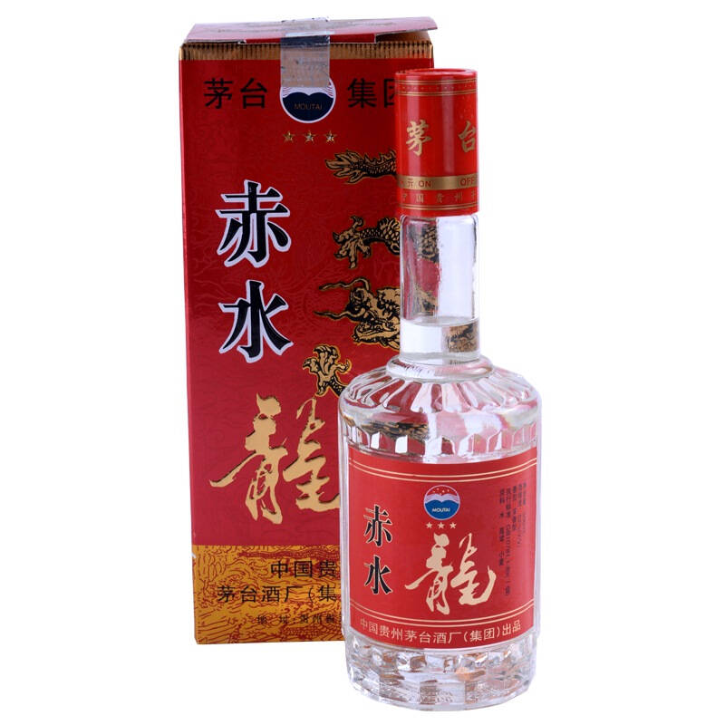 陈年老酒 茅台 赤水龙52度500ml 2000-2002年 自营