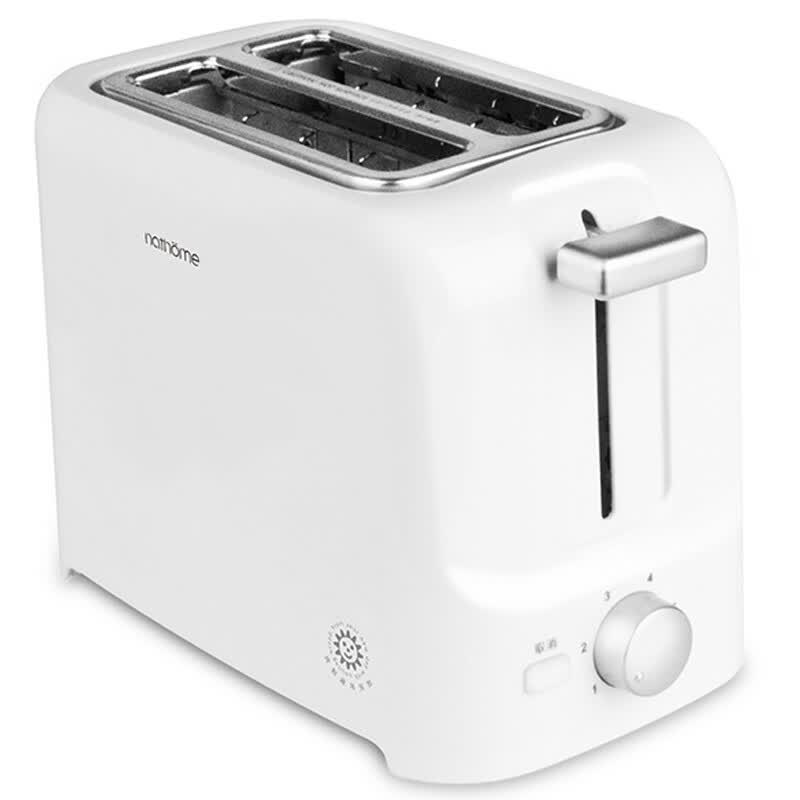 北欧欧慕(nathome)烤面包机家用多士炉吐司机 nds680 白色