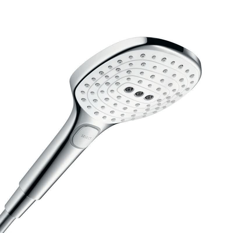 汉斯格雅(hansgrohe) 飞雨select 120 3速冷热手持花洒喷头 节水型 方