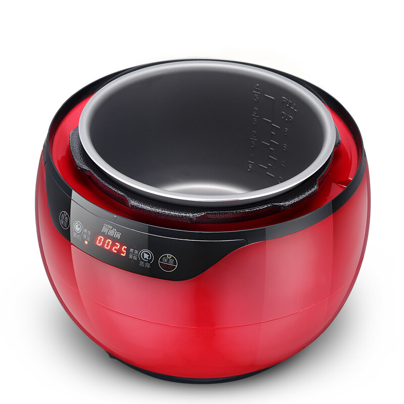 洛贝(luby) y30-70wya 阿迪锅 电压力锅高压3l 双内胆 黑 红