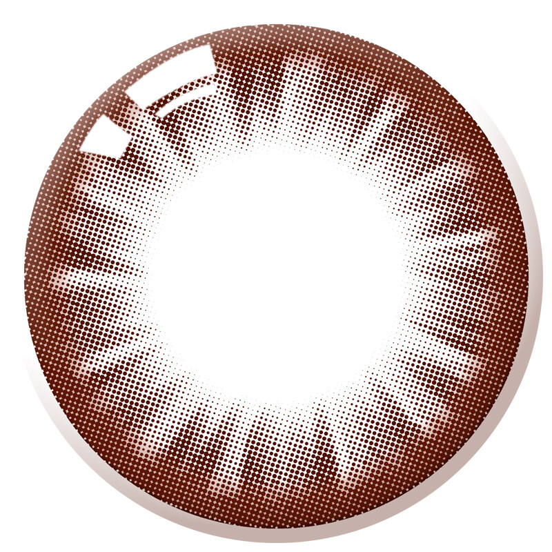 海俪恩原装进口美瞳彩色隐形眼镜萌生宠爱日抛30片 棕色125度