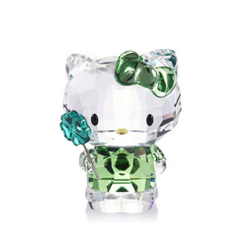 swarovski 施华洛世奇 hello kitty 水晶猫摆件 5004741