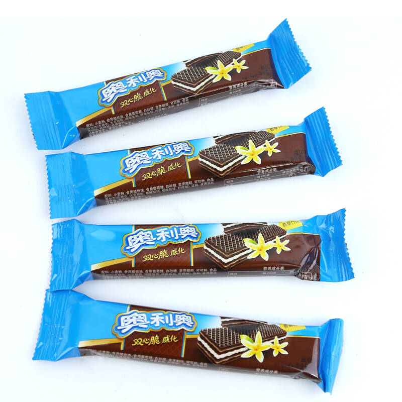 亿滋卡夫奥利奥巧克力威化饼干 25条 威化 香草味 2盒