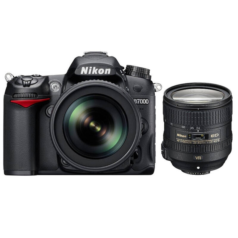 尼康(nikon)d7000 单反双头套机(18-105 24-85g镜头) 自营