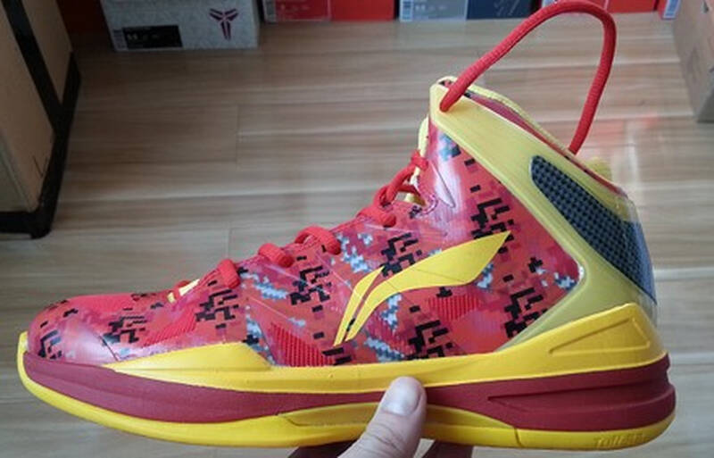 正品 李宁 特纳 玄机 et004 圣诞 猎豹 abak017-2 44