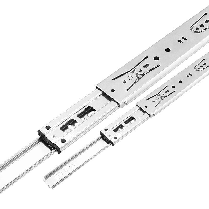 海蒂诗(hettich)抽屉轨道滑轨滑道衣橱柜三节轨道导轨滑槽静音加厚16