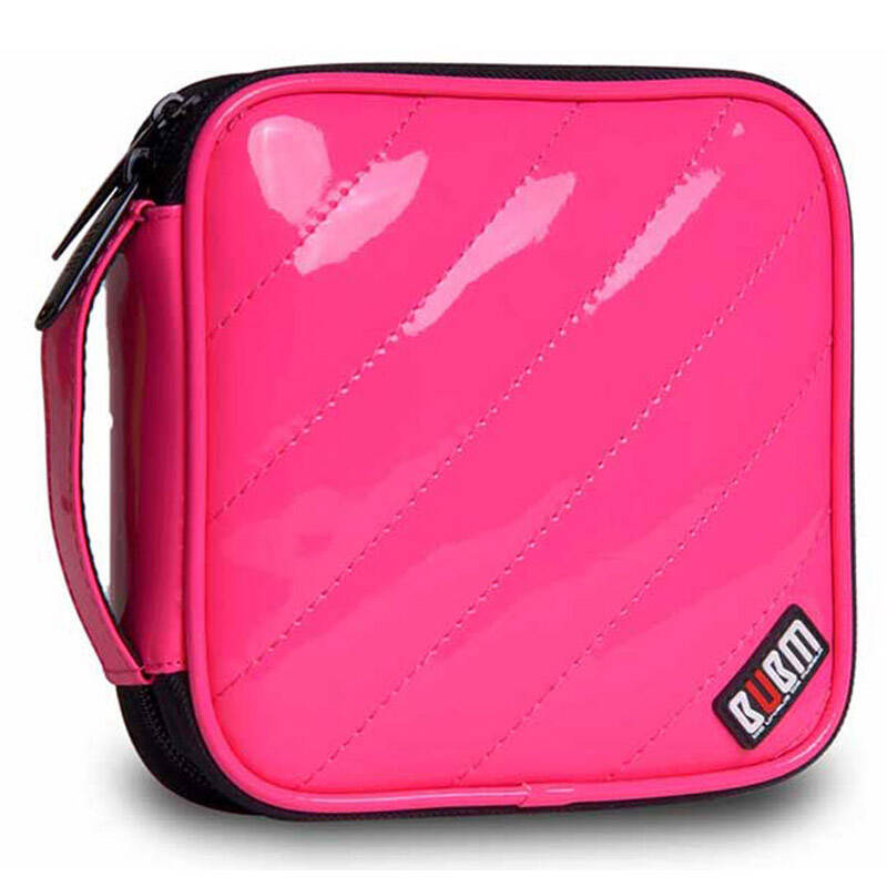 bubm cd包 光盘包 大容量 cd收纳包 可爱创意dvd包盒碟片包光碟包 玫