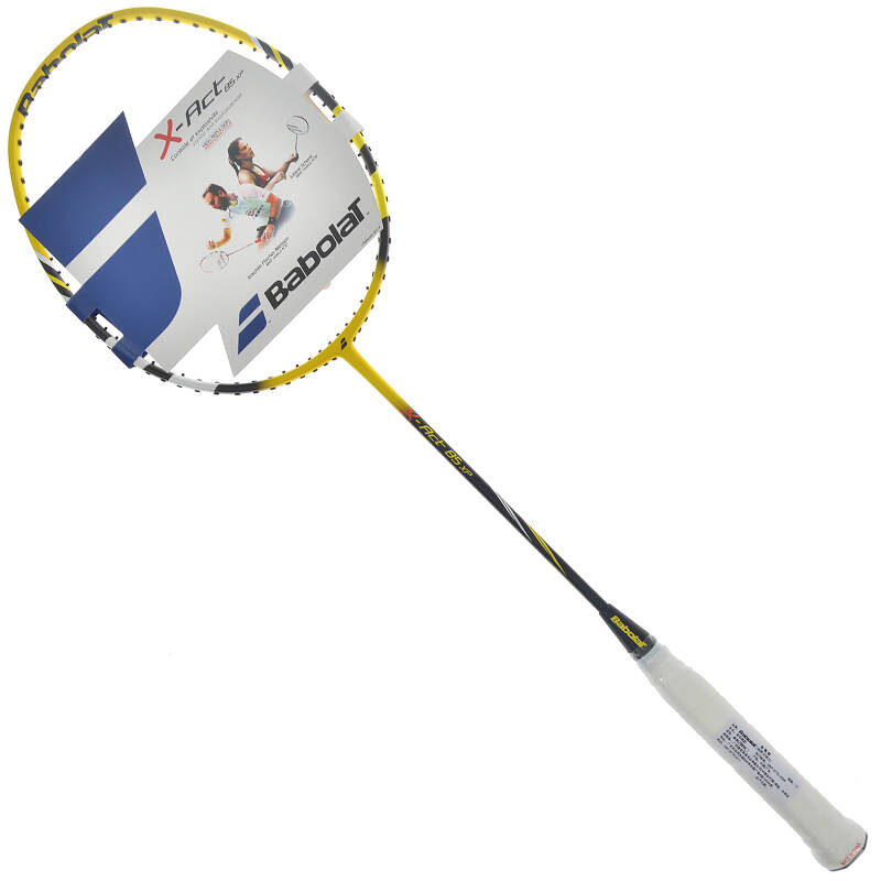 百宝力 babolat 单拍 全碳素超轻羽毛球拍 602208黄白色