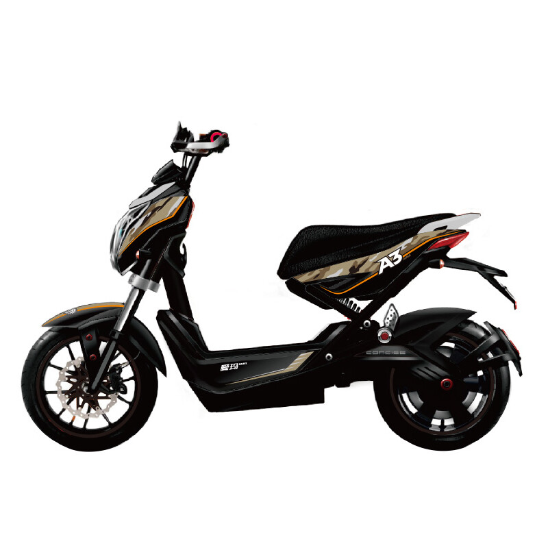 爱玛(aima) 爱玛电动车小玛a3 黄金双核博世电机 加宽真空轮胎爬坡