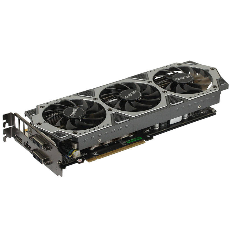 影驰(galaxy)gtx960骨灰黑将2g三风扇 1024cuda 独立游戏显卡